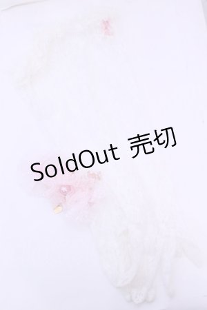 画像: Angelic Pretty / レーシィロングレース手袋  ピンク O-25-12-25-1037-AP-AC-IG-OS