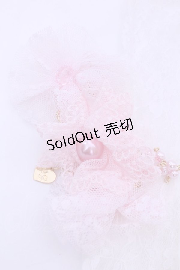 画像2: Angelic Pretty / レーシィロングレース手袋  ピンク O-25-12-25-1037-AP-AC-IG-OS (2)