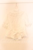 画像3: metamorphose / 半袖ブラウス  シロ O-25-12-25-071-ME-BL-IG-OS (3)