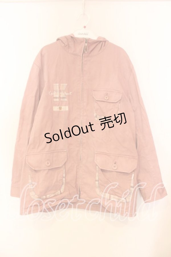 画像1: Karl Helmut / フードジャケット  ピンク O-25-12-25-082-EL-JA-IG-OS (1)