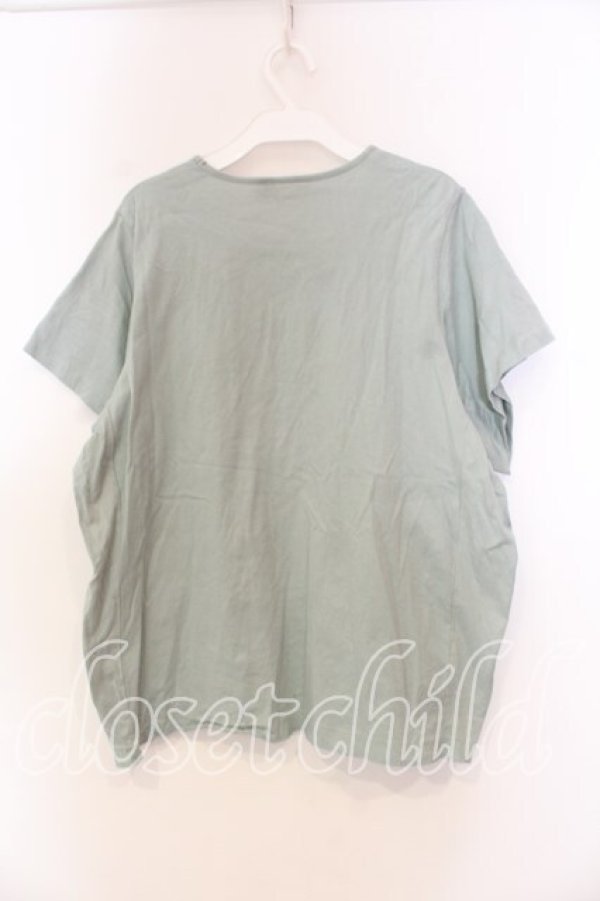 画像2: PINK HOUSE / ハートワッペンTシャツ【お直しあり】  ミント O-25-12-25-084-LO-TS-IG-OS (2)