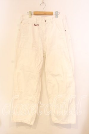 画像: PINK HOUSE / パッチデニムパンツ【お直しあり】  ホワイト O-25-12-25-088-LO-PA-IG-OS