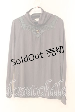 画像: axes femme / 胸元ビジュータートル M グレー O-25-12-25-020-AX-TO-IG-ZT115