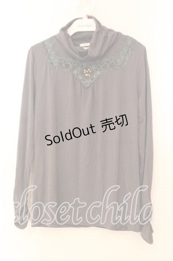 画像1: axes femme / 胸元ビジュータートル M グレー O-25-12-25-020-AX-TO-IG-ZT115 (1)