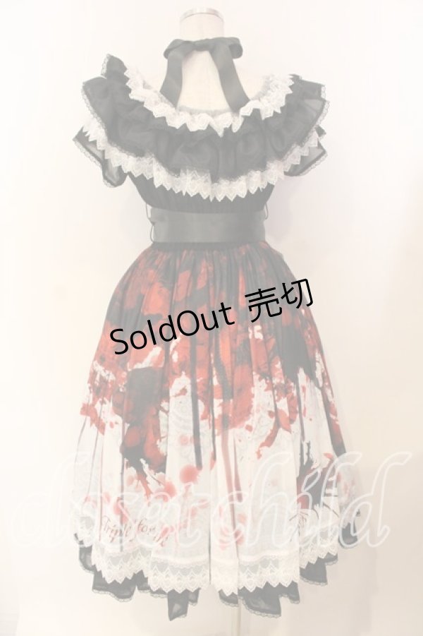 画像5: Triple fortune / ブラッディローズワンピース  ブラック O-25-12-25-024-EL-OP-IG-OS (5)