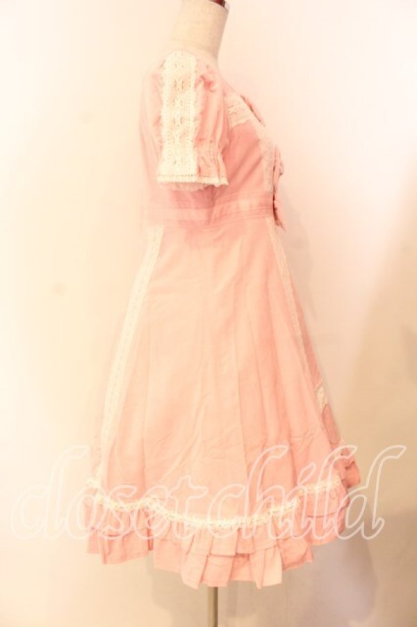 画像4: BABY,THE STARS SHINE BRIGHT / 別珍ワンピース（2006）  ピンク O-25-12-25-025-BA-OP-IG-OS (4)