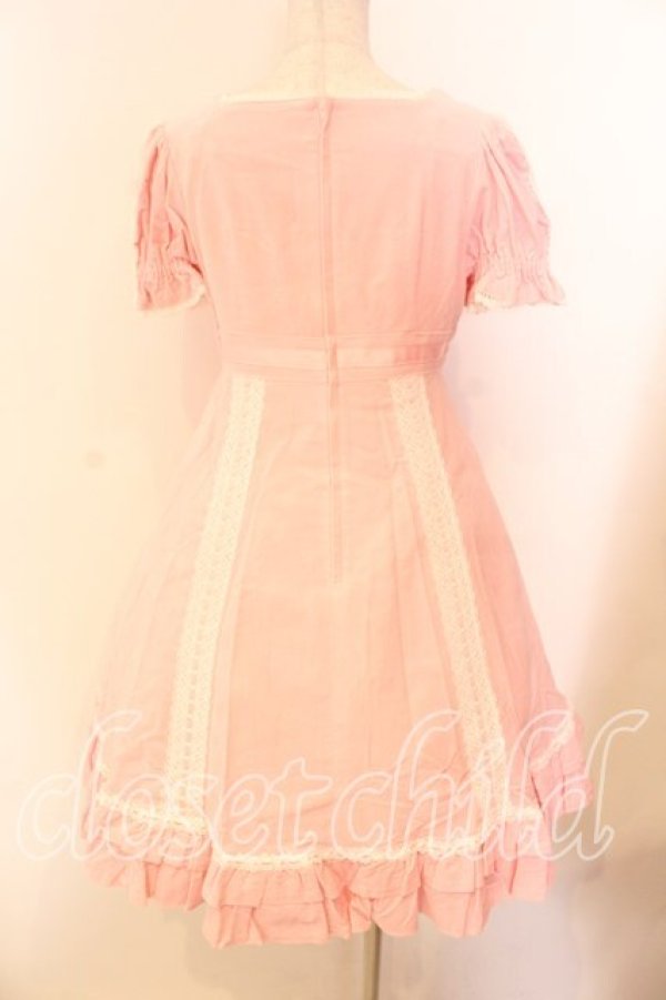 画像6: BABY,THE STARS SHINE BRIGHT / 別珍ワンピース（2006）  ピンク O-25-12-25-025-BA-OP-IG-OS (6)