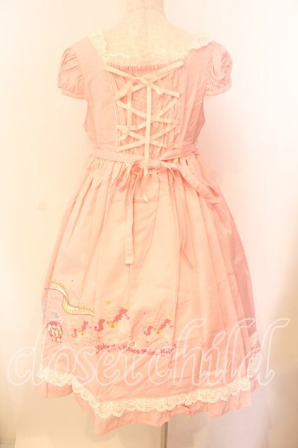 画像6: BABY,THE STARS SHINE BRIGHT / エルドラドアップリケジャンパースカートII  ピンク O-25-12-25-026-BA-OP-IG-OS (6)