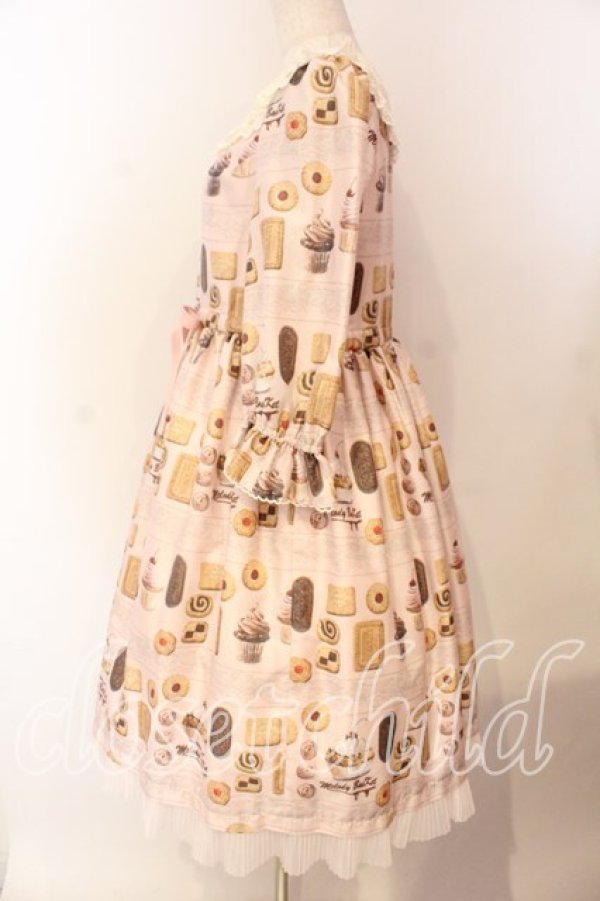 画像3: Melody BasKet / Basのお菓子屋さんヨークワンピース  ピンク O-25-12-25-030-LO-OP-IG-OS (3)