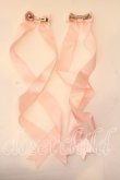 画像2: LOTUS ribbon / ツインテールリボンバレッタ  ピンク O-25-12-26-066-EL-ZA-IG-OS (2)