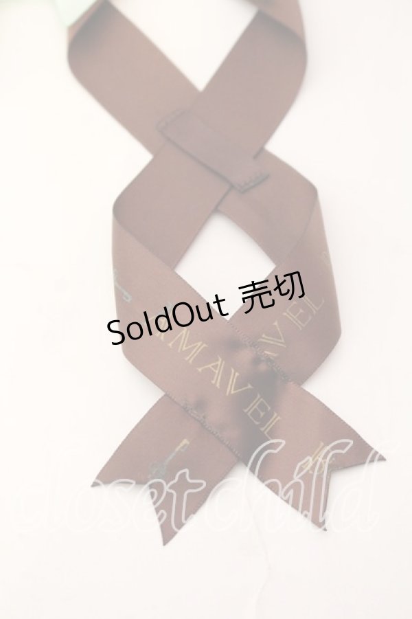 画像2: LOTUS ribbon / Amavelコラボツインバレッタ  ミント×ブラウン O-25-12-26-007-EL-AC-IG-ZT437-F001 (2)