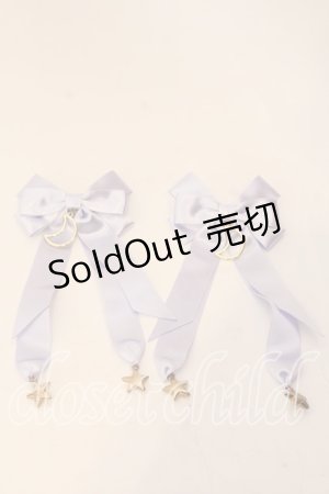 画像: melonDOLL / 魔法使いりぼんバレッタ  ラベンダー O-25-12-26-093-LO-AC-IG-OS