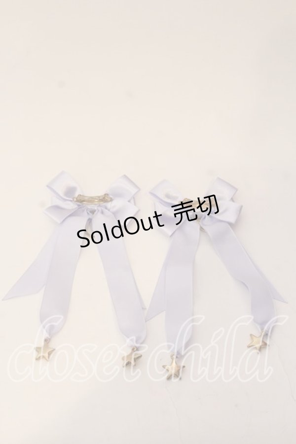 画像2: melonDOLL / 魔法使いりぼんバレッタ  ラベンダー O-25-12-26-093-LO-AC-IG-OS (2)