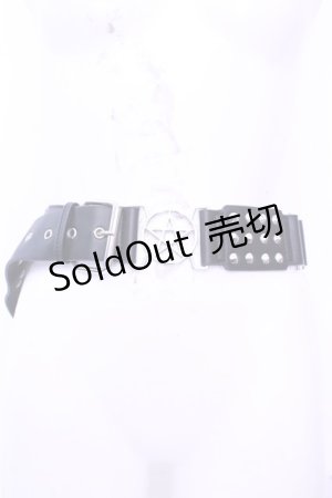 画像: KILL STAR / ペンタグラムスタッズベルト  ブラックｘシルバー O-25-12-26-1001-SL-ZA-YM-ZT487