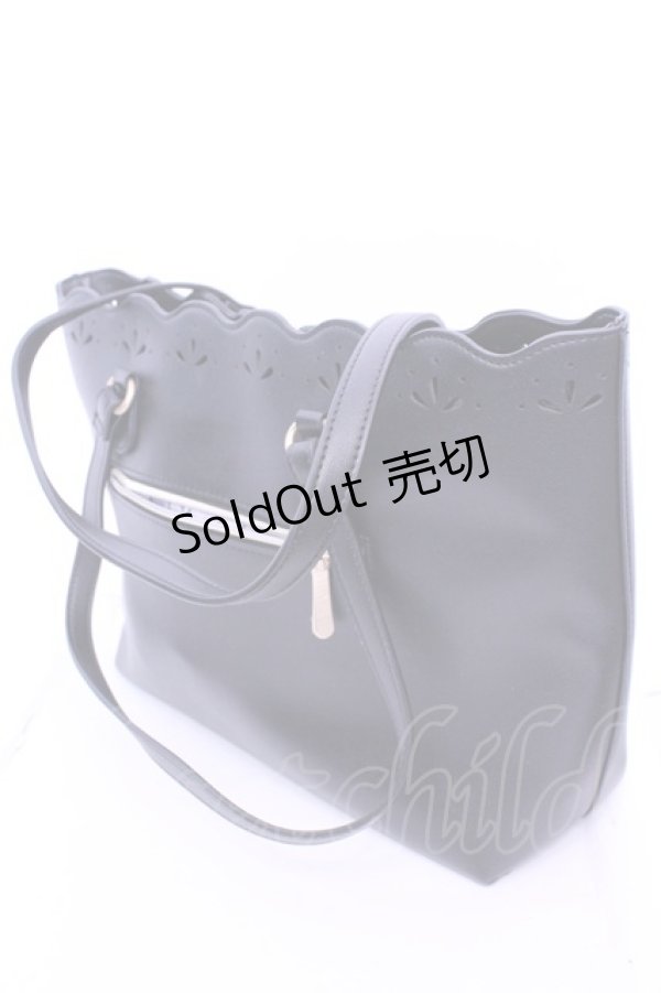 画像2: m petit by misako / サンリキャラクターズコラボトートバッグ  クロ O-25-12-26-1047-LO-BG-OW-ZT335 (2)