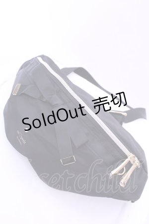 画像: m petit by misako / ボディバッグ  クロ O-25-12-26-1048-0-BG-OW-ZT170