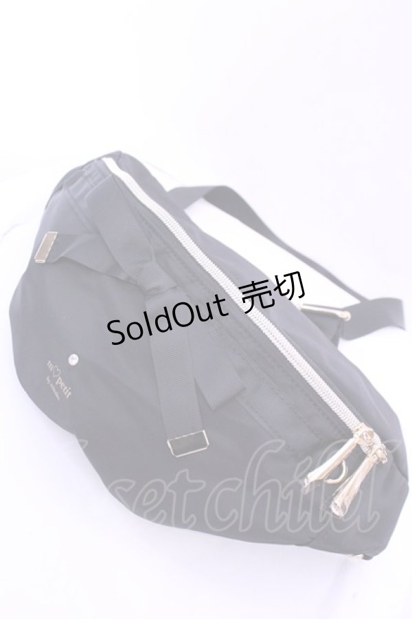 画像1: m petit by misako / ボディバッグ  クロ O-25-12-26-1048-0-BG-OW-ZT170 (1)