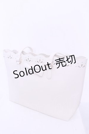 画像: m petit by misako / サンリキャラクターズコラボトートバッグ  シナモン（オフシロ） O-25-12-26-1049-LO-BG-OW-OS