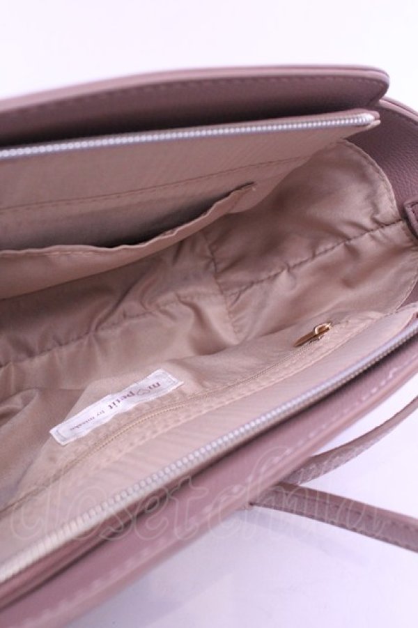 画像3: m petit by misako / AMリボンヨコショルダーバッグ  ピンク O-25-12-26-1052-LO-BG-OW-OS (3)