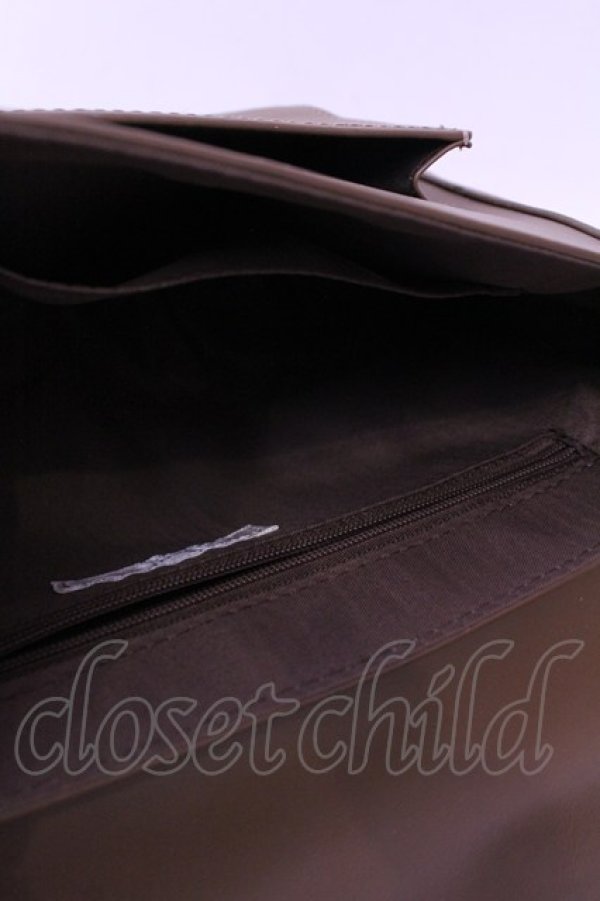 画像3: m petit by misako / スカラップショルダーバッグ  ブラウン O-25-12-26-1053-LO-BG-OW-OS (3)