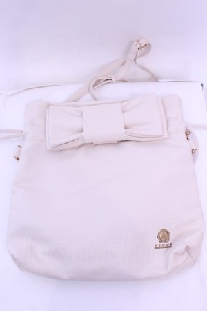 画像: m petit by misako / NINA'S バッグ  アイボリー O-25-12-26-1054-LO-BG-OW-OS