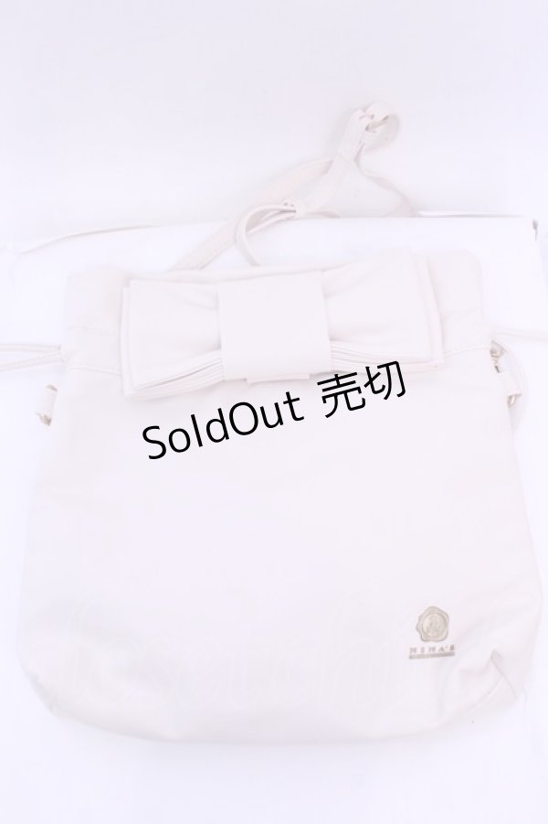 画像1: m petit by misako / NINA'S バッグ  アイボリー O-25-12-26-1054-LO-BG-OW-ZT286 (1)