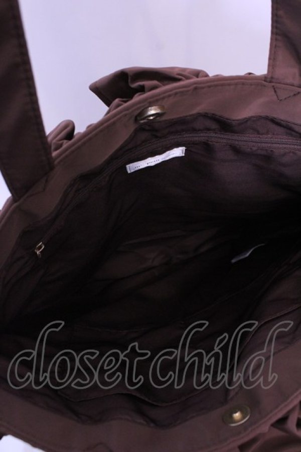 画像3: m petit by misako / キルティングトートバッグ  ブラウン O-25-12-26-1055-LO-BG-OW-OS (3)