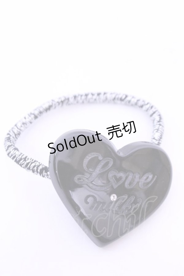 画像1: MILK / Love ヘアゴム  クロ O-25-12-26-1063-ML-AC-OW-ZT0110C (1)