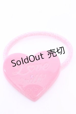 画像: MILK / Love ヘアゴム  ピンク O-25-12-26-1064-ML-AC-OW-ZT0110C