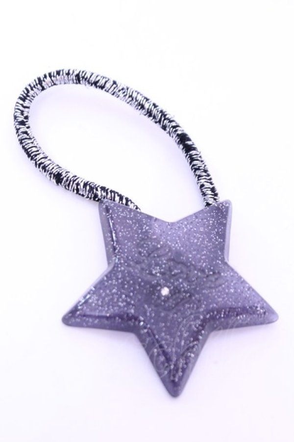 画像1: MILK / スターヘアゴム  クロ O-25-12-26-1065-ML-AC-OW-OS (1)