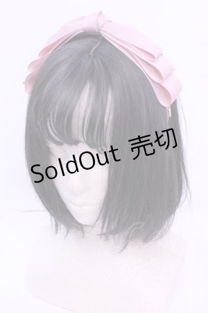 画像: m petit by misako / NINA'sコラボ AM*NIリボンカチューシャ  ピンク O-25-12-26-1008-LO-AC-OW-ZT422-F006