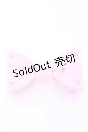 画像: Emily Temple cute / ドットリボンバレッタ  ピンク O-25-12-26-1073-ET-TO-OW-OS