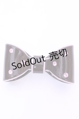 画像: Emily Temple cute / ドットリボンバレッタ  ブラウン O-25-12-26-1075-ET-TO-OW-OS