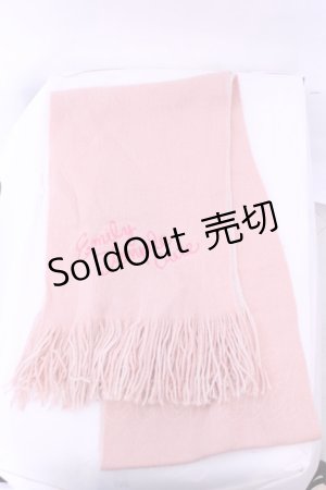 画像: Emily Temple cute / マフラー  ピンク O-25-12-26-1077-ET-ZA-OW-ZT485