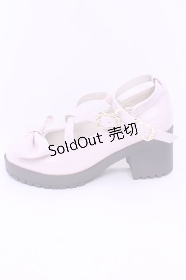 画像6: Amavel / Present Ribbonエナメルパンプス S ピンク O-25-12-26-1079-CA-SH-OW-ZT308 (6)