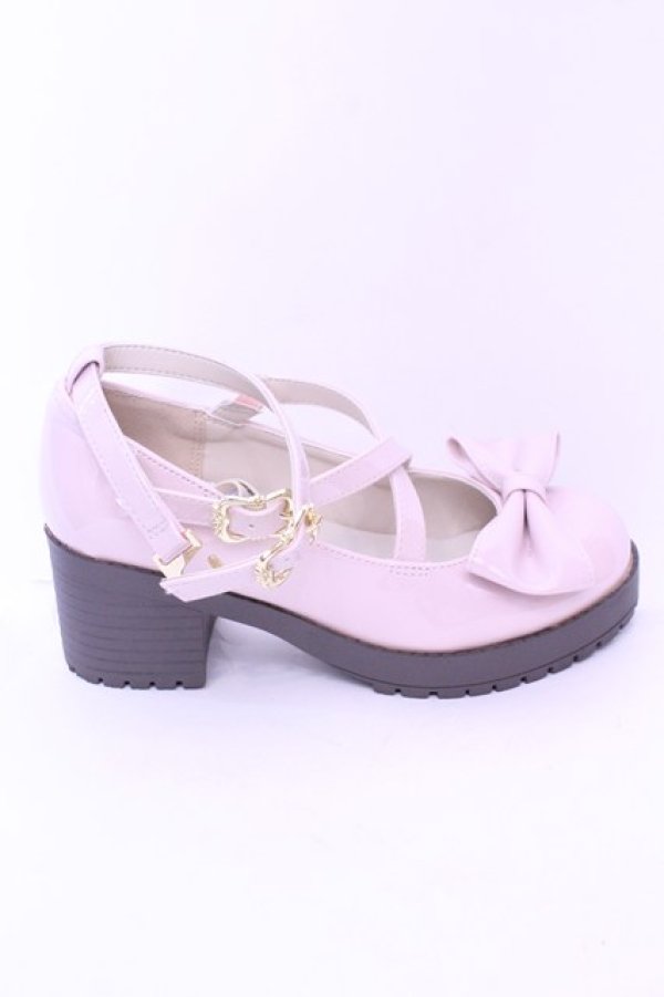 画像7: Amavel / Present Ribbonエナメルパンプス S ピンク O-25-12-26-1079-CA-SH-OW-OS (7)