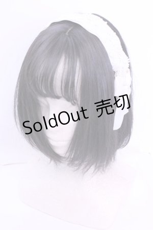 画像: m petit by misako / レースリボンカチューシャ  アイボリー O-25-12-26-1010-LO-AC-OW-ZT0104R