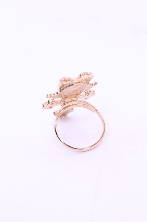 画像2: BABY,THE STARS SHINE BRIGHT / Juno's Bouquetクロスリング  ゴールド O-25-12-26-1020-BA-AC-OW-OS (2)