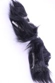 画像3: ililil / CV Select猫耳ヘアピン  ブラック×シルバー O-25-12-26-1036-PU-AC-IG-OS (3)