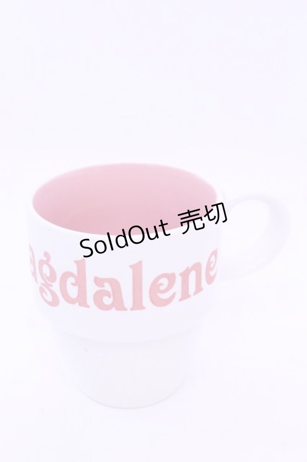 画像1: Mary Magdalene / ノベルティ マグカップ  シロ×ピンク O-25-12-26-1037-CL-ZA-IG-OS (1)
