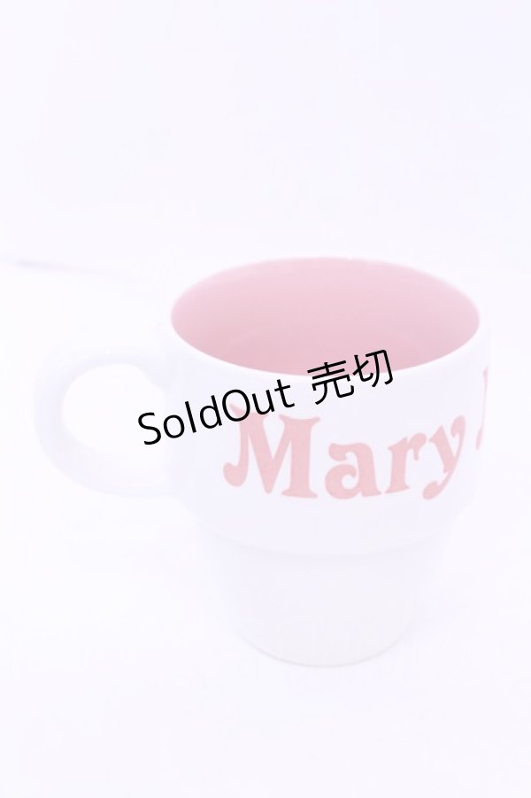 画像2: Mary Magdalene / ノベルティ マグカップ  シロ×ピンク O-25-12-26-1037-CL-ZA-IG-OS (2)