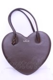 画像1: MILK / ショコラハートバッグ  ブラウン O-25-12-26-1039-ML-BG-IG-OS (1)