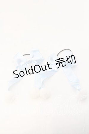 画像: melonDOLL / うさぎのしっぽりぼん  サックス O-25-12-26-009-LO-AC-IG-OS