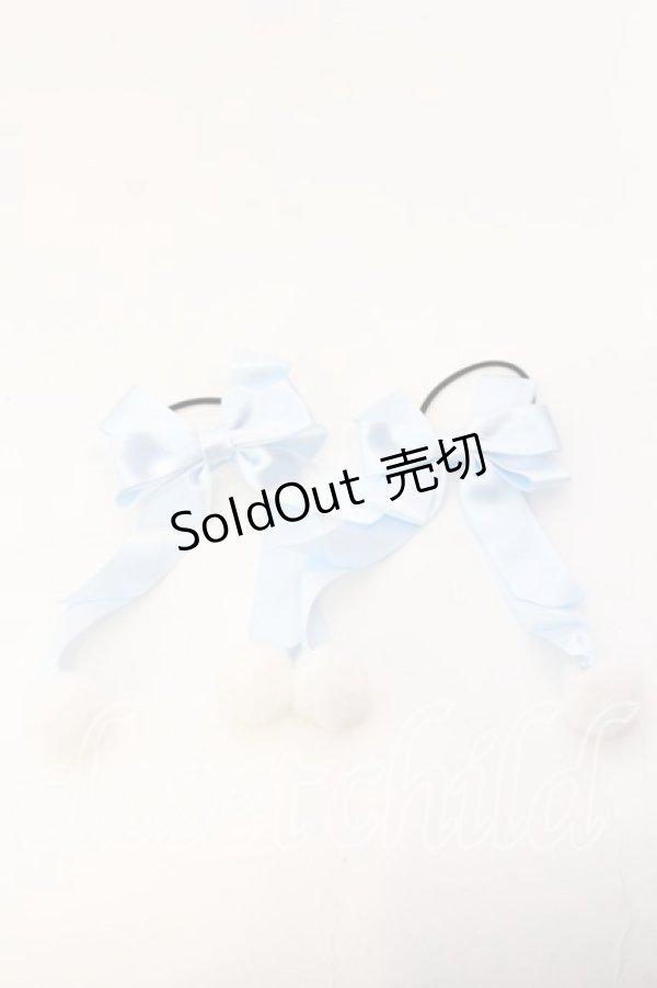 画像1: melonDOLL / うさぎのしっぽりぼん  サックス O-25-12-26-009-LO-AC-IG-OS (1)