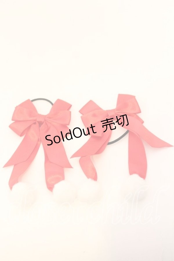 画像1: melonDOLL / うさぎのしっぽりぼん  アカ O-25-12-26-011-LO-AC-IG-OS (1)