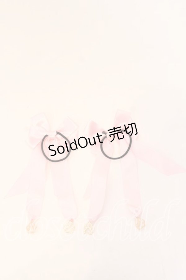 画像2: melonDOLL / 肉球りぼん  ピンク O-25-12-26-012-LO-AC-IG-OS (2)