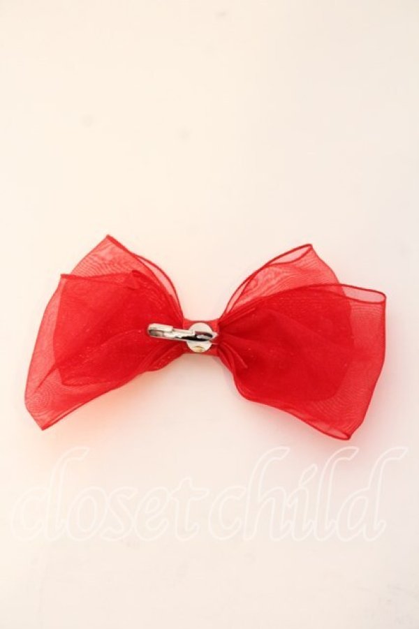 画像2: melonDOLL / ぱうーりぼんりんぐ  アカ O-25-12-26-015-LO-AC-IG-OS (2)