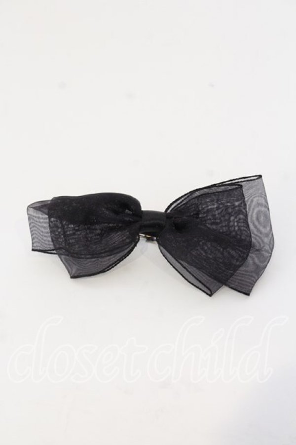 画像1: melonDOLL / ぱうーりぼんりんぐ  クロ O-25-12-26-018-LO-AC-IG-OS (1)