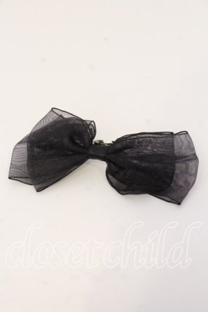 画像: melonDOLL / ぱうーりぼんりんぐ  クロ O-25-12-26-019-LO-AC-IG-OS