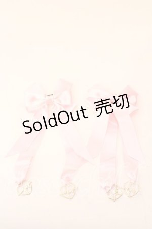 画像: melonDOLL / ドキドキメーターりぼんバレッタ  ピンク O-25-12-26-026-LO-AC-IG-OS